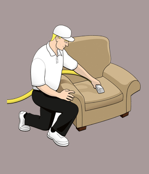 Upholstery Cleaning by Mighty Blue Carpet Cleaning